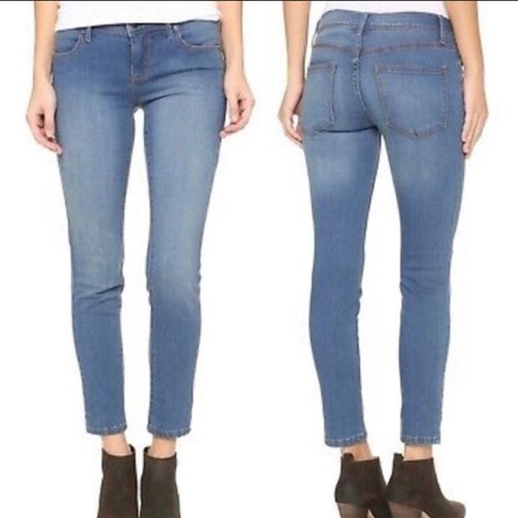 Revolve Free People Medium Wash Skinny Jeans - Picture 1 of 9
